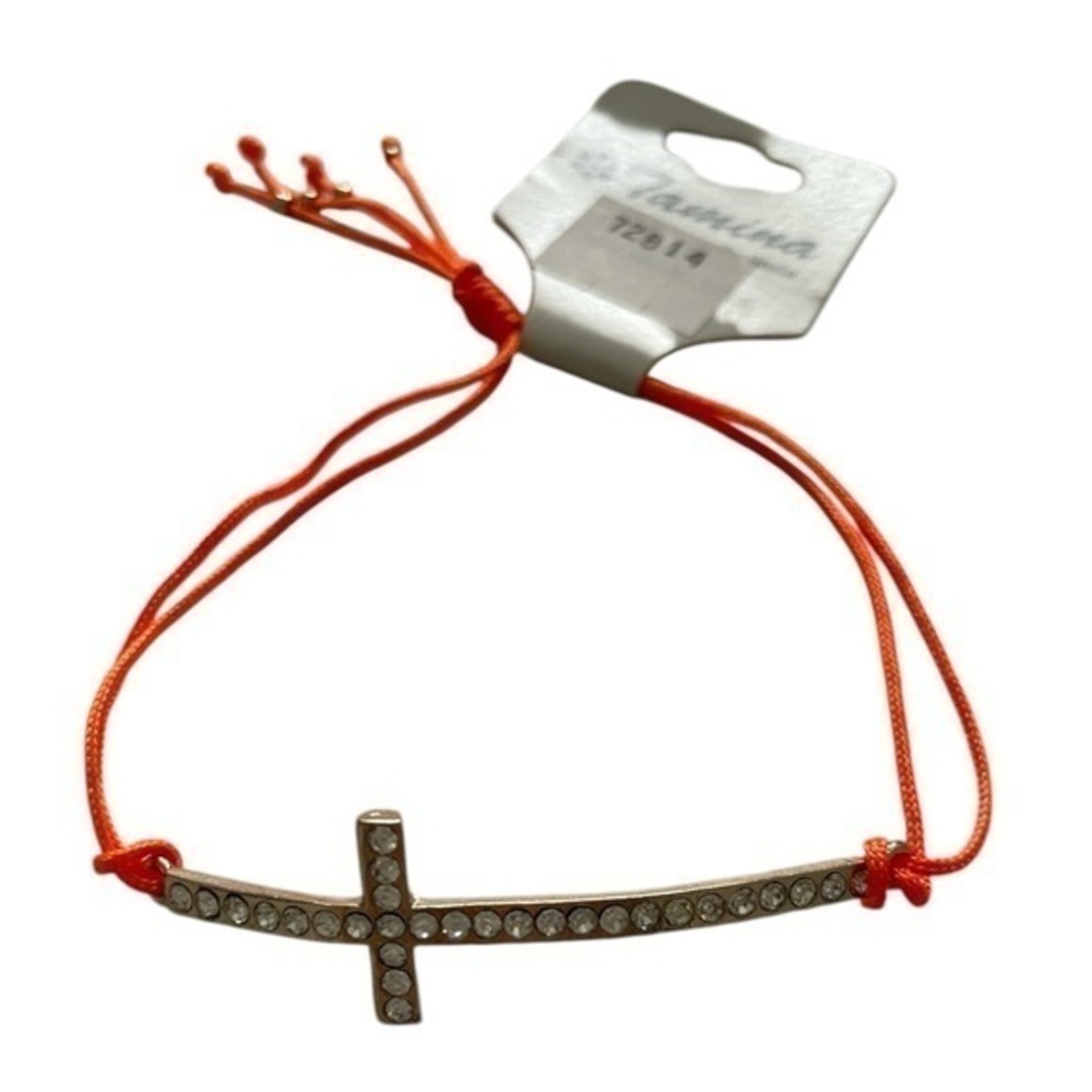 Tamina Adjustable Cross Bracelet